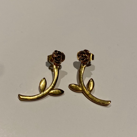 Sugar Blossom Jewelry Rose Drop Earrings - Picture 2 of 2